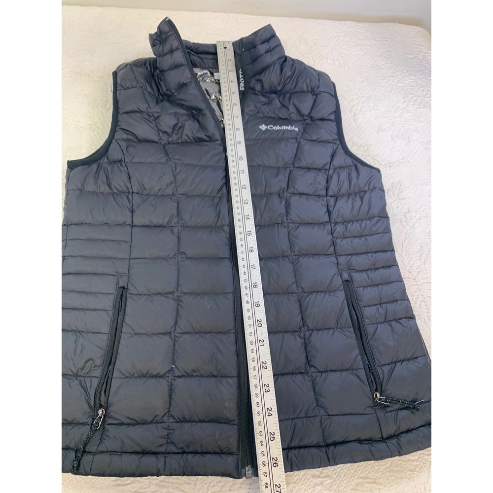 Columbia Womens Omni-Heat TurboDown 590TD Puffer Vest Black Size M Medium - Picture 6 of 13